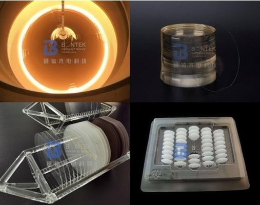 LiNbO3 Crystal Piezoelectric Wafer 3-calowa 4-calowa fala akustyczna powierzchni