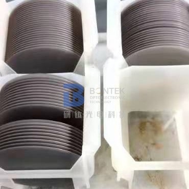 6 &#39;&#39; 0,5mm wafel tantalowy litu do optyki nieliniowej, pasywne czujniki podczerwieni